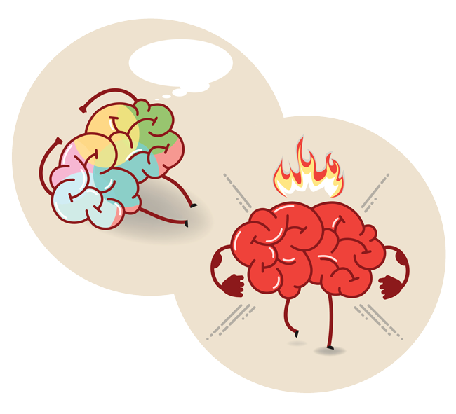 Stress of burnout